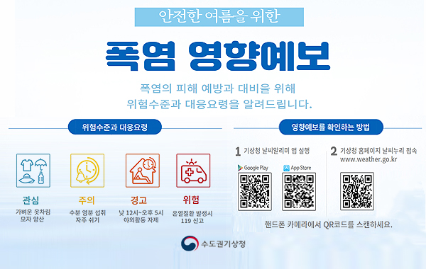 폭염 영향예보 안내