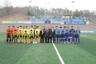 2010 양주시민축구단 K3리그 홈경기 출전 사진