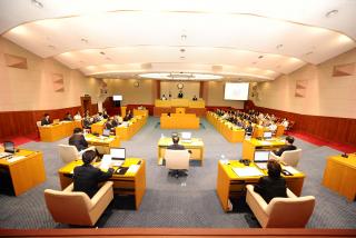 제201회 의회 임시회 의 사진