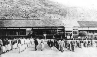 1942년 광적공립소학교 학습장면 의 사진