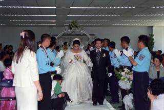 양주군 합동결혼식 의 사진