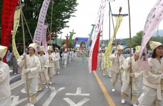 양주별산대정기공연001 의 사진