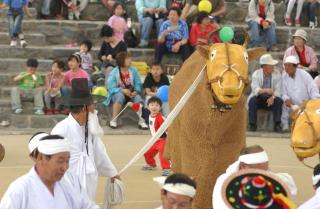 양주별산대정기공연001 의 사진