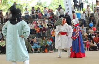 양주별산대정기공연001 의 사진