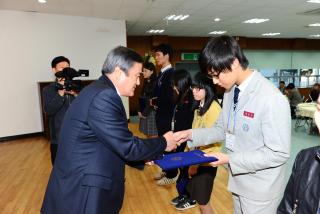 양주시 희망장학재단 제3회 창립식 및 장학증 수여식 의 사진