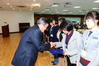 양주시 희망장학재단 제3회 창립식 및 장학증 수여식 의 사진