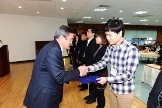 양주시 희망장학재단 제3회 창립식 및 장학증 수여식 의 사진