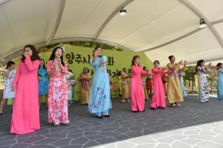 기산리 다문화 음식특화거리 축제 의 사진