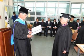  광적노인대학 졸업식 의 사진