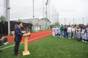 야구소프트볼협회 개막식 및 사회공헌활동 의 사진