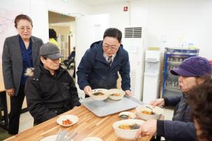회천3동 국수 나눔 사진