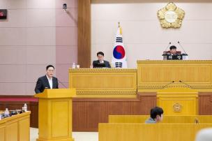 의회 시정질문 사진