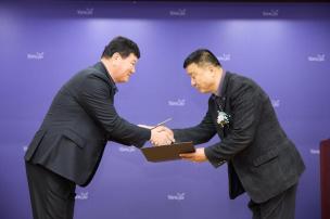 은현면 체육회장 이취임식 의 사진