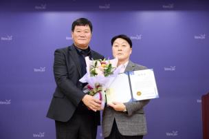 은현면 체육회장 이취임식 의 사진