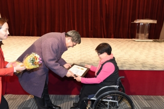 장애인자립생활센터 정기총회 의 사진