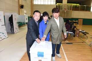 후보자투표 사진