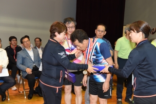 연합회장기 배드민턴대회 의 사진