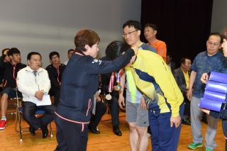 연합회장기 배드민턴대회 의 사진