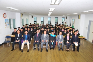 백석노인대학 졸업식 의 사진