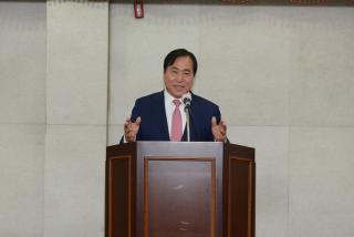 회천노인대학 졸업식 의 사진