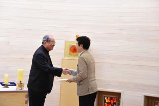 북부시장군수당선자 축하미사 의 사진