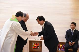 북부시장군수당선자 축하미사 의 사진