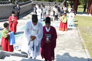 정절사 추향제 의 사진