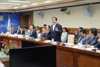 체육회이사회 의 사진
