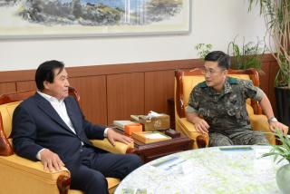 군부대 방문(525기무부대 25사단) 의 사진