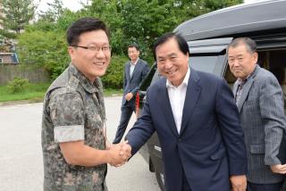 군부대 방문(525기무부대 25사단) 의 사진